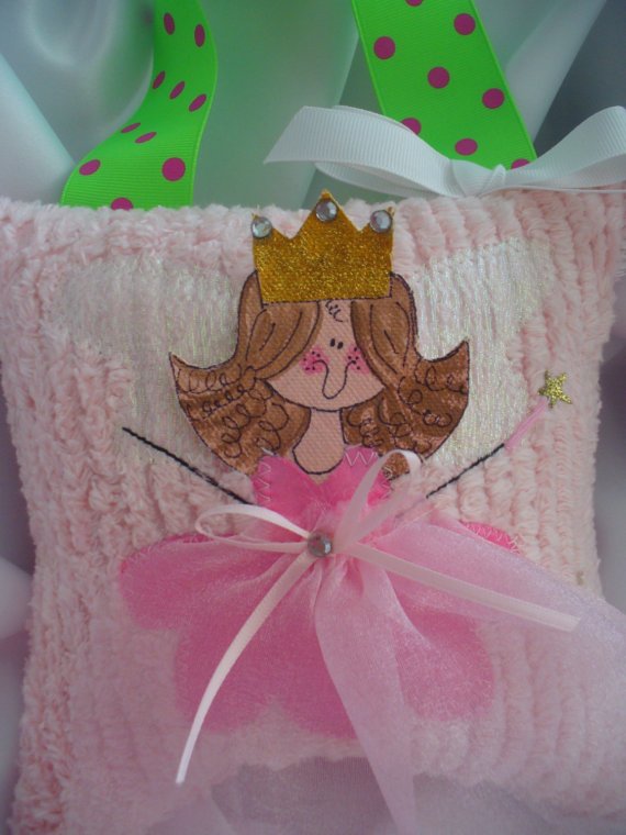 Girls Tooth Fairy Pillows with Hand Painted Faces - Wholesale Lot of 8-Girls tooth fairy pillows, hair bows, hair bow holders, tutu, tooth fairy pillows, headbands, pendants, charms, hairbow, hairbow holder, barrette holder, personalize hair bow holder, hairbows, ballerina bow holder, ballet bow holder, animal print bow holder, tooth pillow, party hats, birthday party hat, 1st birthday party hat, 1st birthday