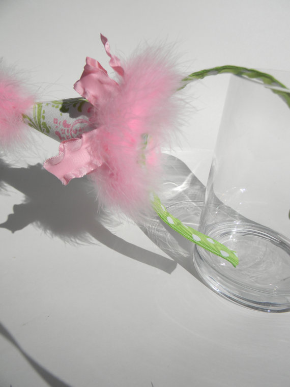 Headband Pink and Lime Isabella Party Hat-birthday party hats